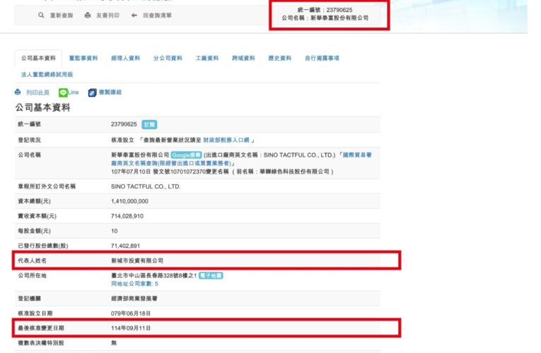 商發署核准新華泰富董事變更登記　公司復牌在即