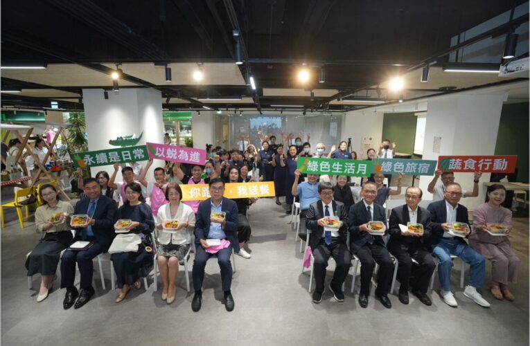 楊子儀領跑蔬跑盃　《你跑步，我送餐》萬份蔬食便當暖心送出