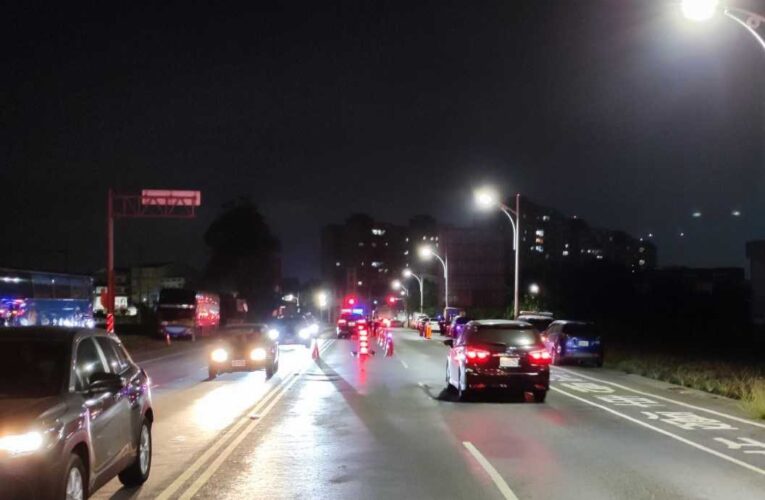 嘉義市政府警察局強化取締酒駕及毒駕　保障用路人安全