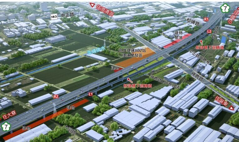 內政部都委會審議通過國道七號都計變更案　東高雄環狀快速路網成形