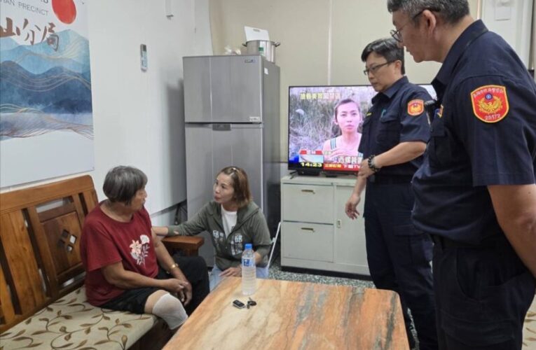 邱議瑩關懷美濃受傷阿婆 協助度過難關