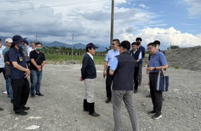 不法盜採農地砂石猖獗！ 林欽榮副市長率隊查勘美濃農地 啟動「密集地毯式巡查」