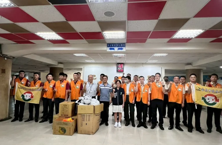 同島一命！臺北市消防與替代役挺進花蓮助災後重建