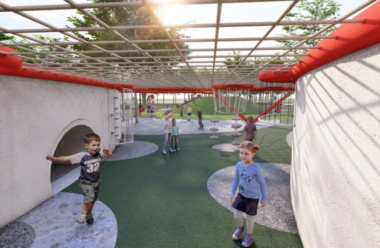 北市首座特色遊戲場改造　榮星花園打造全齡新樂園