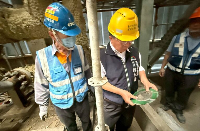 中市環保局長親率隊現勘中火燃氣機組　要求台電全面停機嚴格檢查