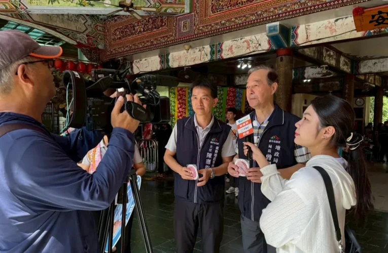 鯉魚伯公文化祭啟用雙鯉圖根點　東勢地政結合文史觀光添亮點