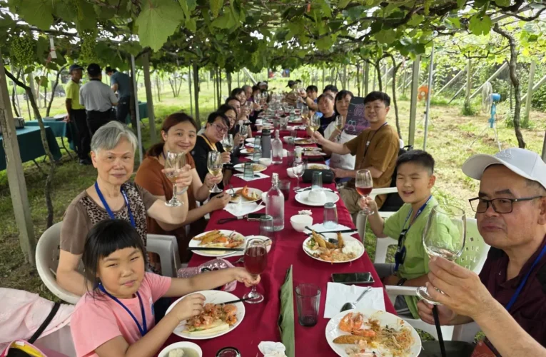 跟著葡萄香遊台中 　「TAICHUNG醉美」帶你品味外埔農村酒莊