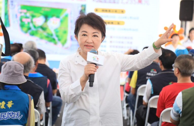 全國首創！大肚「日晷公園」啟用成打卡熱點　盧市長讚：全齡共融新亮點