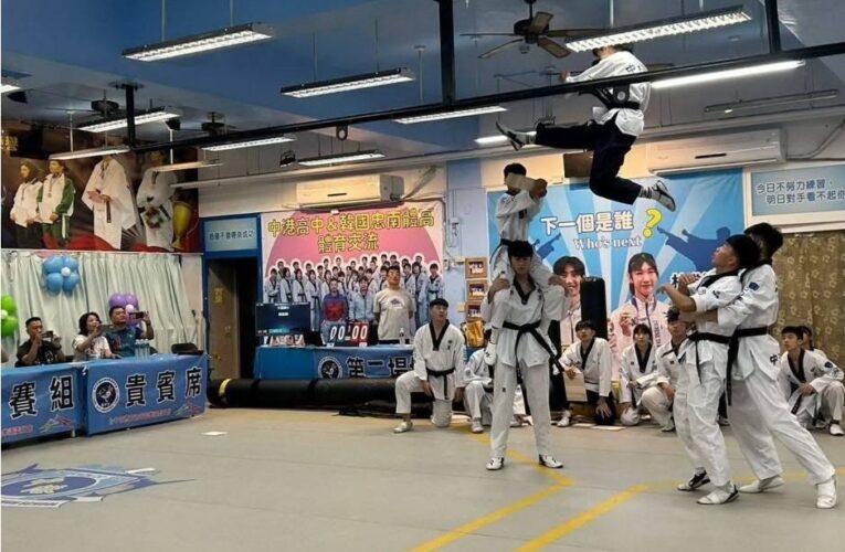 梧棲區體育雙響炮！跆拳道、溜冰賽熱力登場  展現全民運動風采