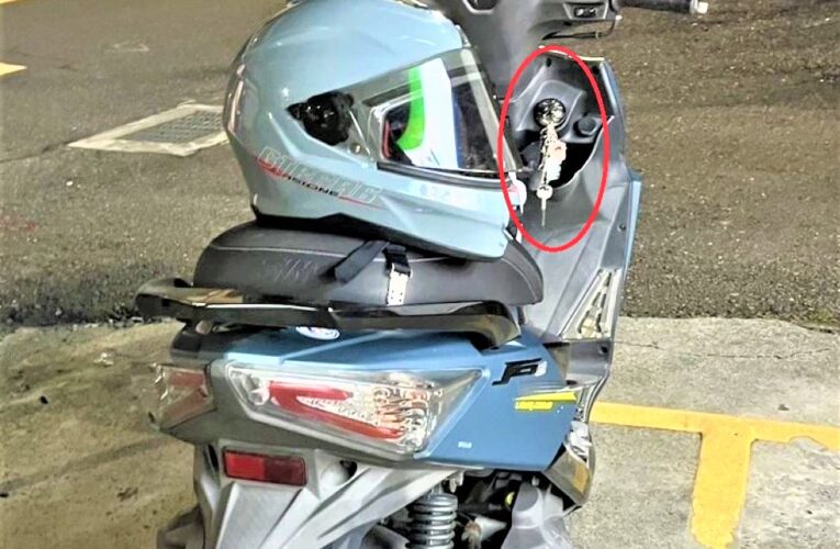 民眾未拔取鑰匙　興安警防竊代保管