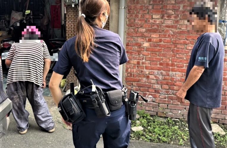 行動不便坐路旁  後湖警助老婦返家
