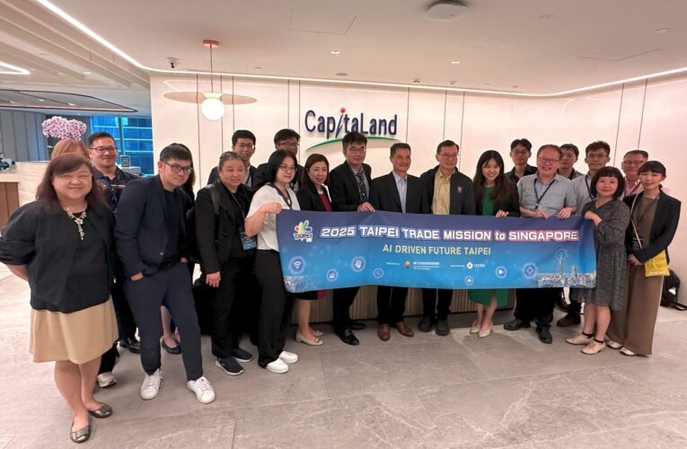 臺北AI能量閃耀新加坡科技週　促成2,500萬美元潛在商機