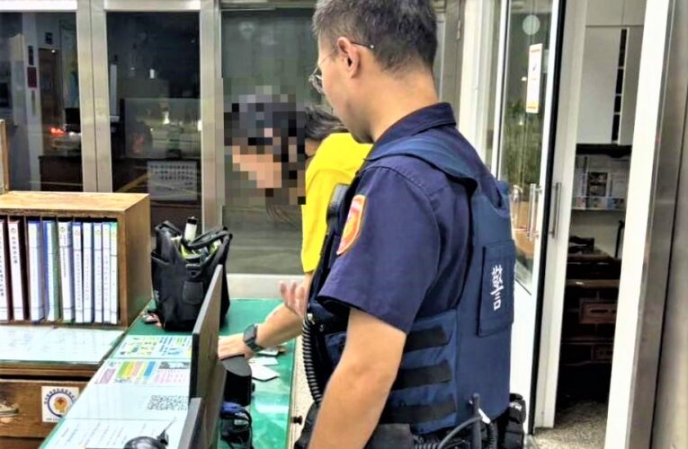 粗心遺失錢包  長竹警助男子尋回