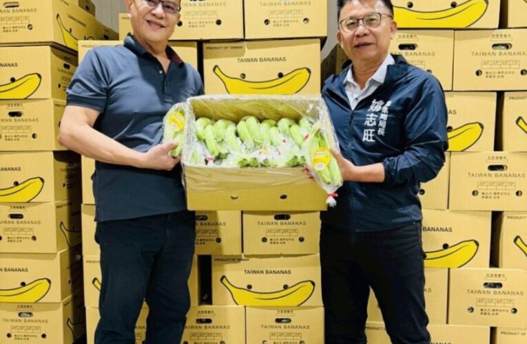 高雄香蕉香氣飄星國 穩定供貨每週出航