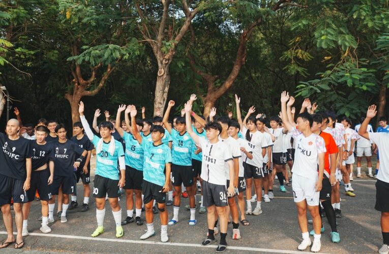 高雄大學「南岸盃」足球賽開踢！10強爭霸地主封王奪金盃