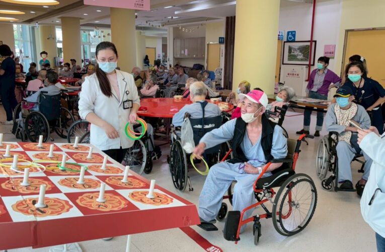 中榮埔里分院護理之家中秋烤豬活動　溫馨度中秋