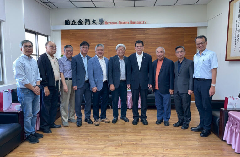 新加坡金門會館呂立岩率團拜會金大