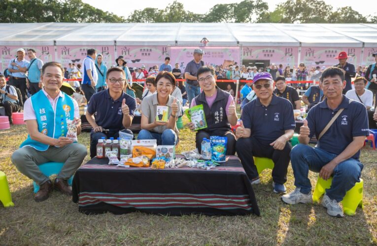 南投茶博馬拉桑野餐趣　許縣長與民眾同歡
