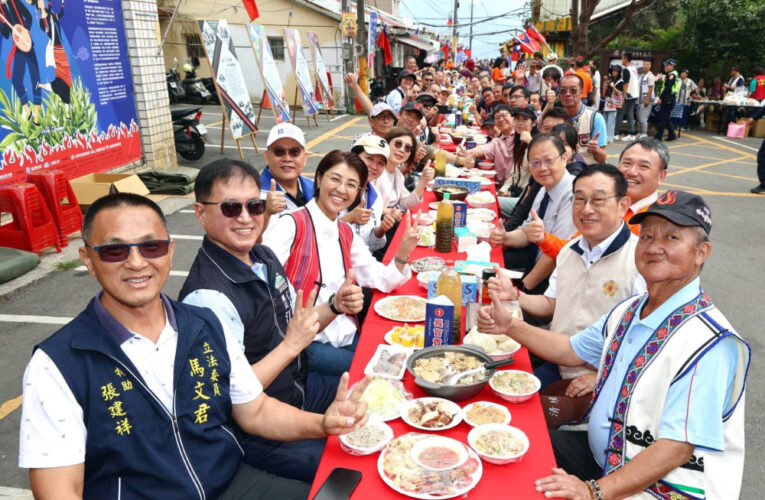 清境長街宴熱鬧開席  2025清境火把節即將登場