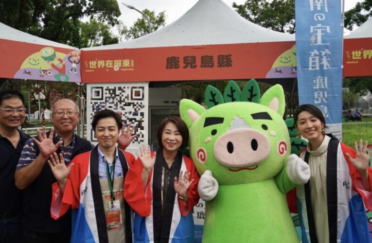 「2025世界在屏東」熱鬧登場！ 周春米縣長匯聚多國文化魅力 屏東公園化身小地球村