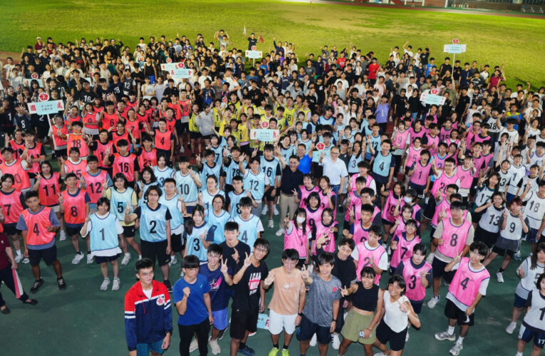 成大混合接力決賽！校長驚喜5星加碼！學生直呼：太霸氣