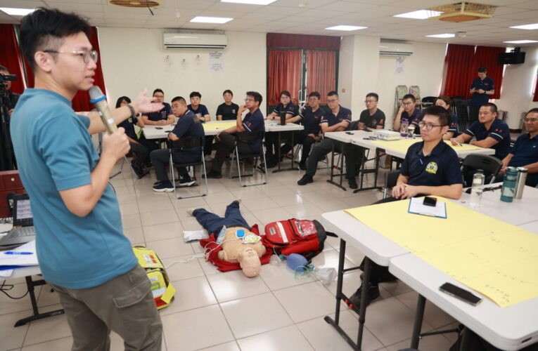 強化緊急救護實力　投消防局舉辦高級救護訓練