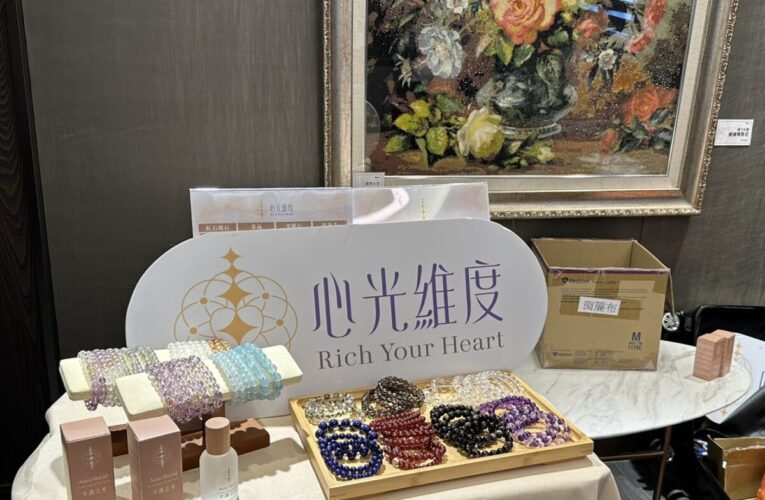 號召身心靈老師以專業助人　心光維度辦公益市集為花蓮重建盡力