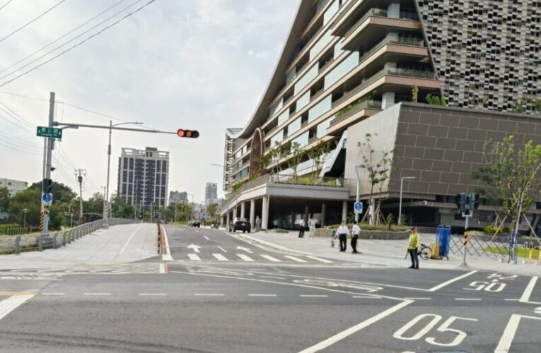 高市地政局完工曹謹路通車　鳳山車站周邊形成環狀交通網