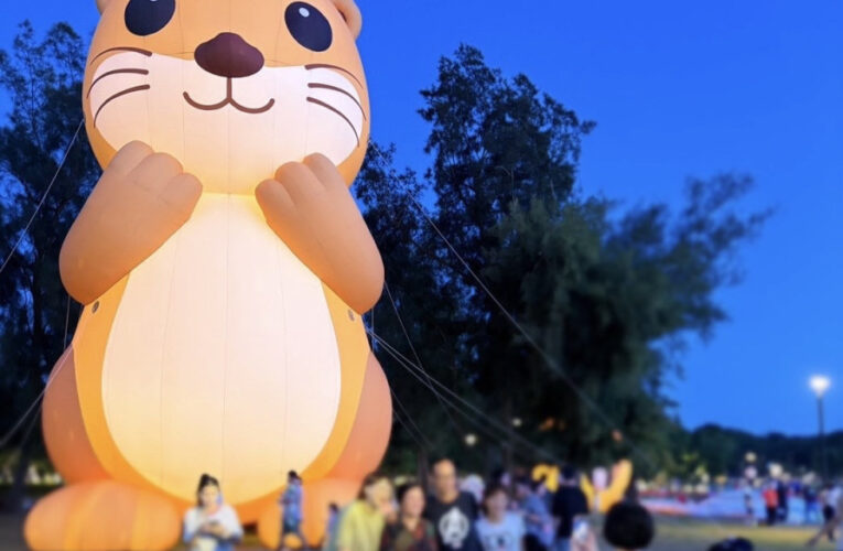 金門觀光IP跨海來台「歡樂耶誕城」 展出