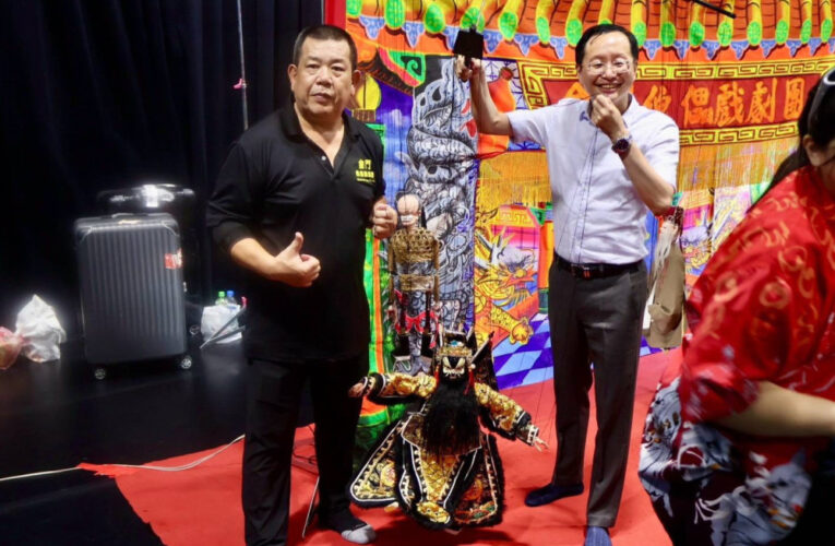 蔡遠進率金門傀儡戲劇團3大學展演 指掌乾坤跨界文化資產新視野