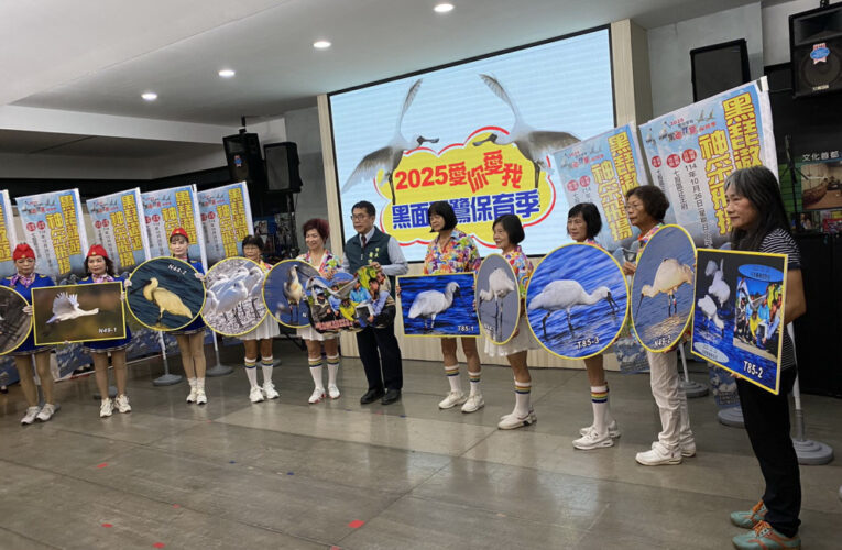 2025 臺南黑面琵鷺保育季 10/26 登場 全球 1/3 黑琵選擇臺南度冬