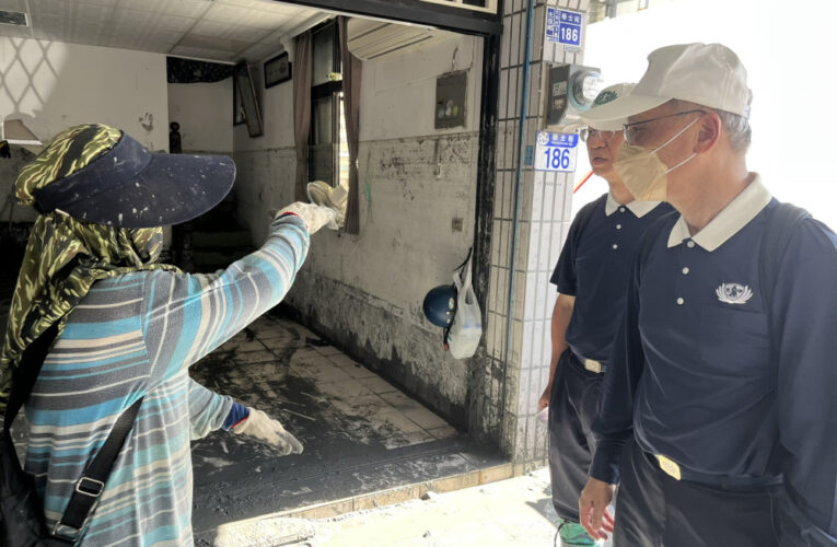 馬太鞍溪災後光復鄉 慈濟發 1.3 億慰問金助重建