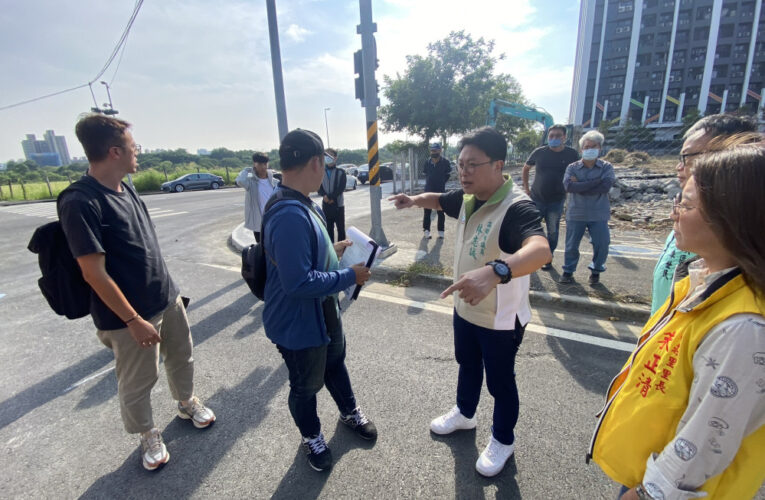 議員林志誠成功爭取！橋新一路與成功南路安全島開設即將通車