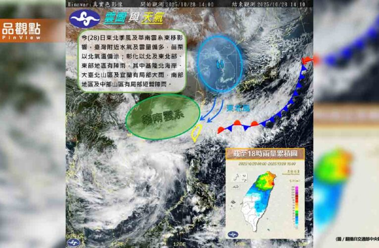 雨終於停了！ 周五再迎東北季風　北東又轉雨