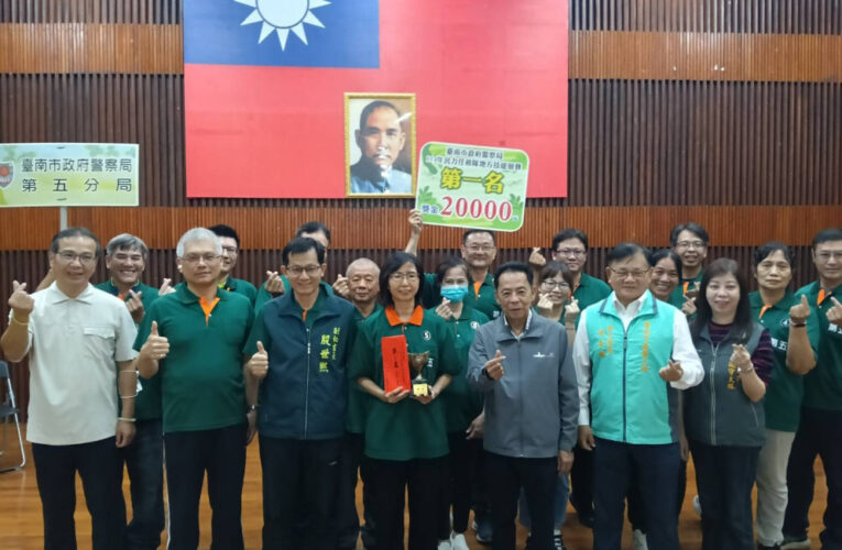 訓用合一練急救！台南警民力競賽 160 人同場競技，夯實社區安全基礎