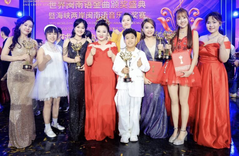 捷報! 木工歌手陳思瑋勇奪2025世界閩南語金曲盛典總決賽冠軍   淚謝恩師白冰冰