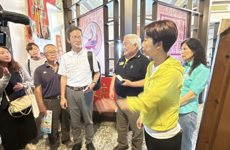 傳承上一代的故事！陳亭妃、陳碧玉促東勢北極殿大社文化館升級