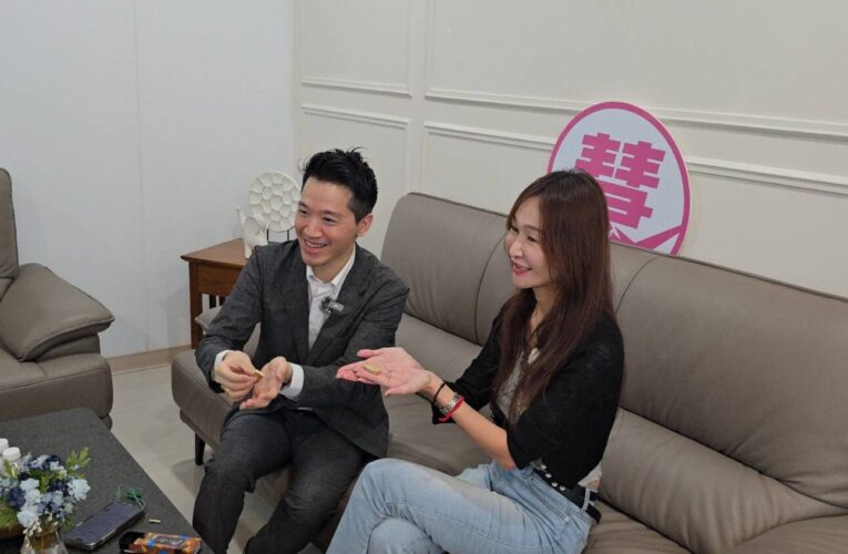 何志偉桃園八德扶轎祈福　盼每位女孩能自由做自己