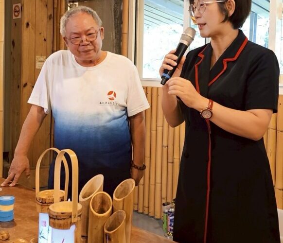 南投縣日月潭茶文化推廣協會舉辦「竹花器」手作DIY研習課程