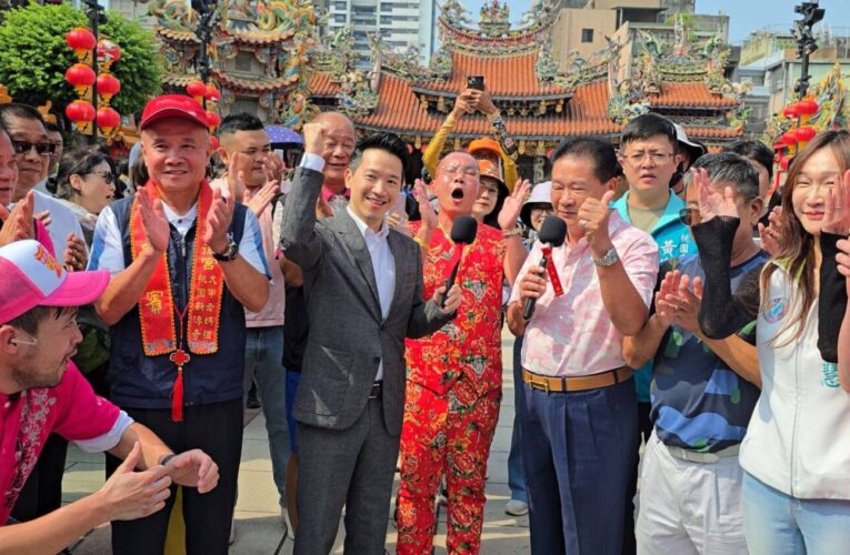 議員掛看板催選桃園市長　何志偉：若有機會、全力以赴