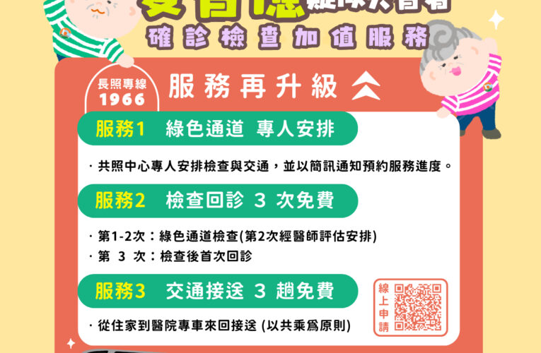 屏醫醫師呼籲「失智症」照護──「愛智憶」方案上路　患者不孤單、家屬有力量