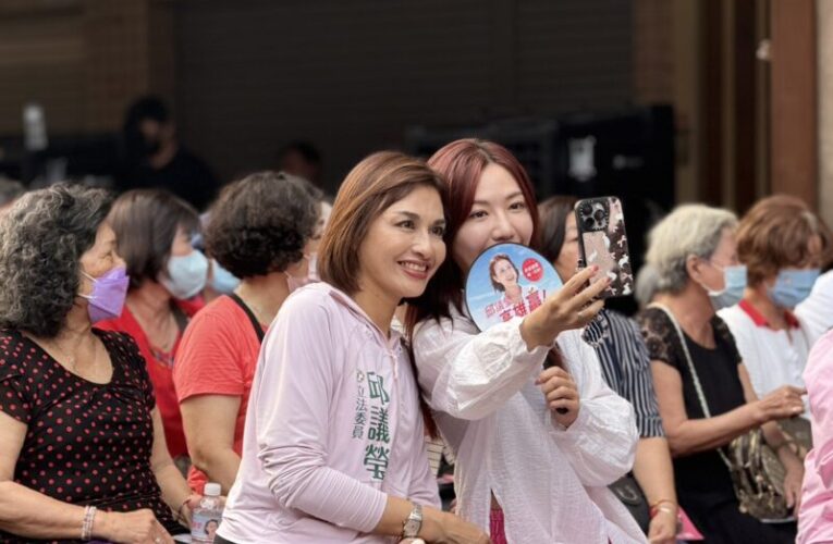 邱議瑩第一百場座談會千人相挺 ！立委吳沛憶讚：演唱會經濟靠未來市長邱議瑩