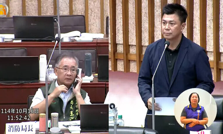 消防局長質詢忙與市長通話挨轟   陳其邁親揭通話內容