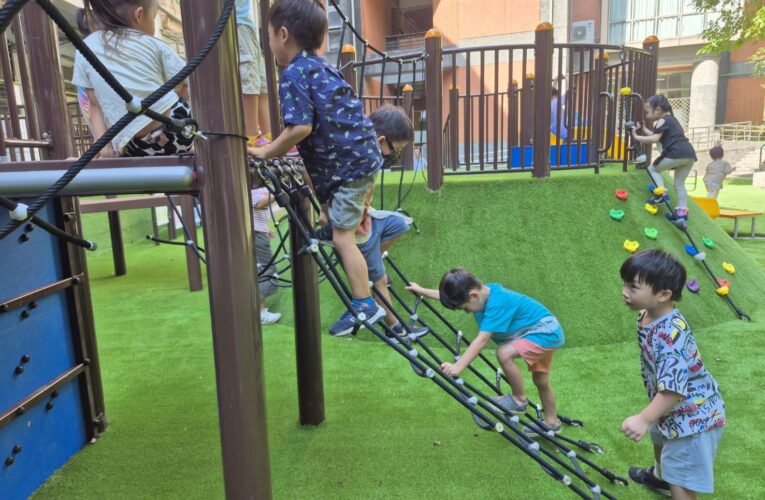碧湖樂園共融式遊戲場歡樂開箱！北市3年5,400萬打造共融童年！