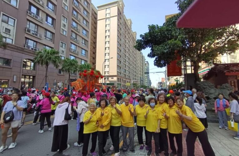 竹北超越竹北文化祭　白沙屯媽祖粉紅超跑駕臨無極廣聖宮、竹北遠百