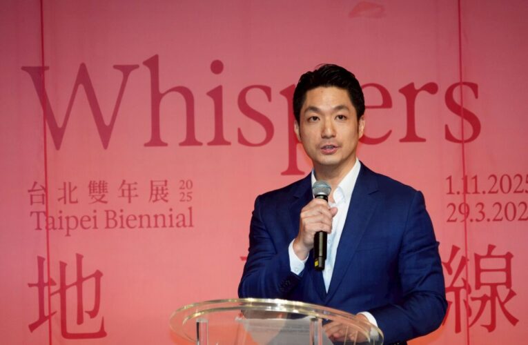 蔣萬安出席台北雙年展　讚藝術讓臺北成創意人文舞台