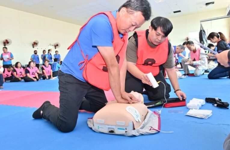 桃市舉辦「民力任務隊地方技能競賽」　展現防災救護應變與急救力