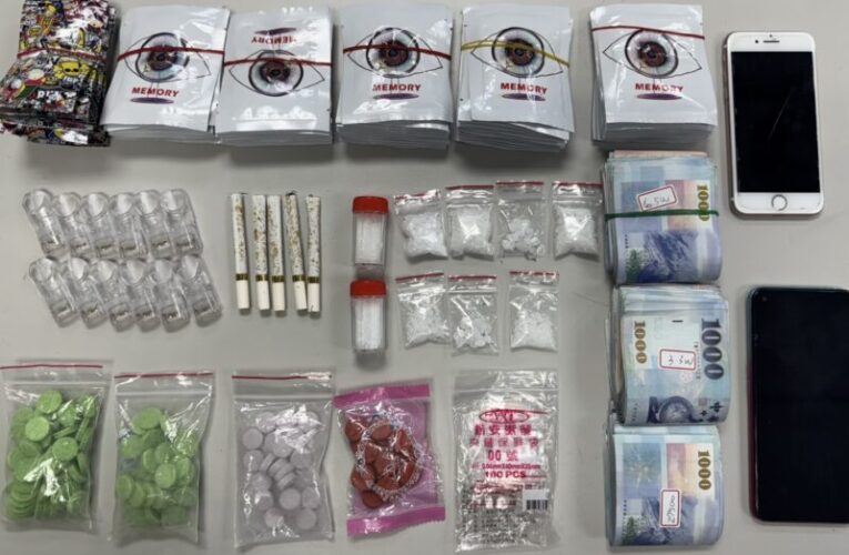 中市刑大破獲網路販毒集團 利用「速食店」、「大賣場」為名賣毒