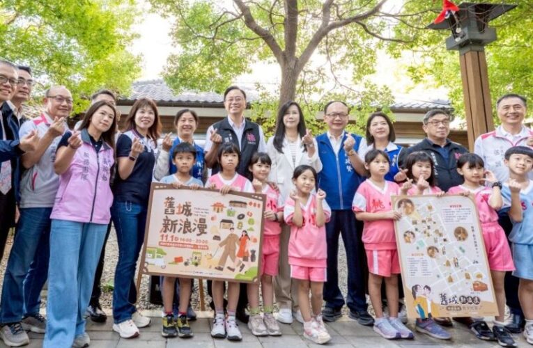 桃園區民權路X成功路藝文通學步道完工　打造安全友善行走環境