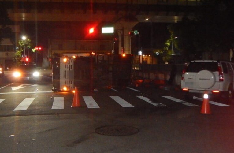 凌晨車禍造成四人受傷            警方查出又是酒駕惹禍